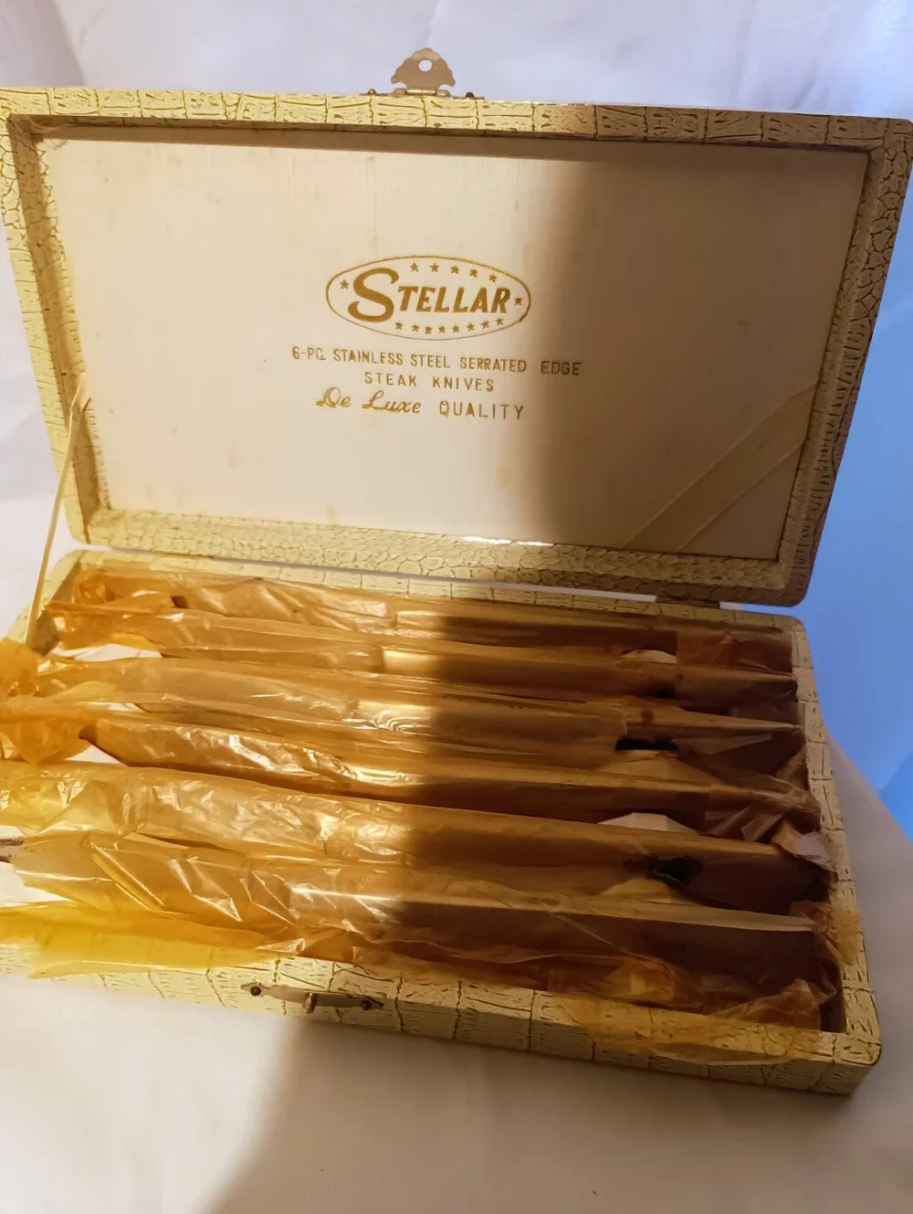 🫛Vintage Stellar Steak Knife Sets – Made in Japan – Stainless Steel – 2 Sets - Picture 6 of 9